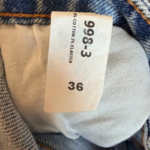 Piral Cross Belt Wide Leg Denim - Picture 8 of 9